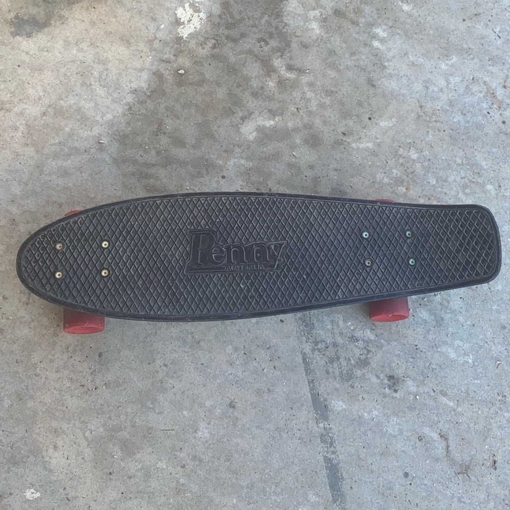 Penny Nickel Black, Yellow, & Red 27" Cruiser Complete